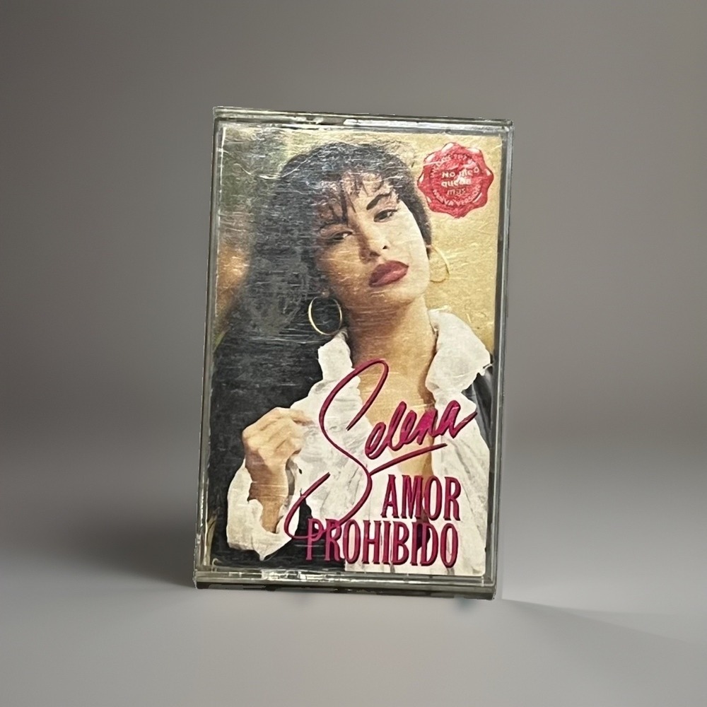 Amor Prohibido Selena 1994 EMI Latin Dance Pop Music Cassette Good Condition